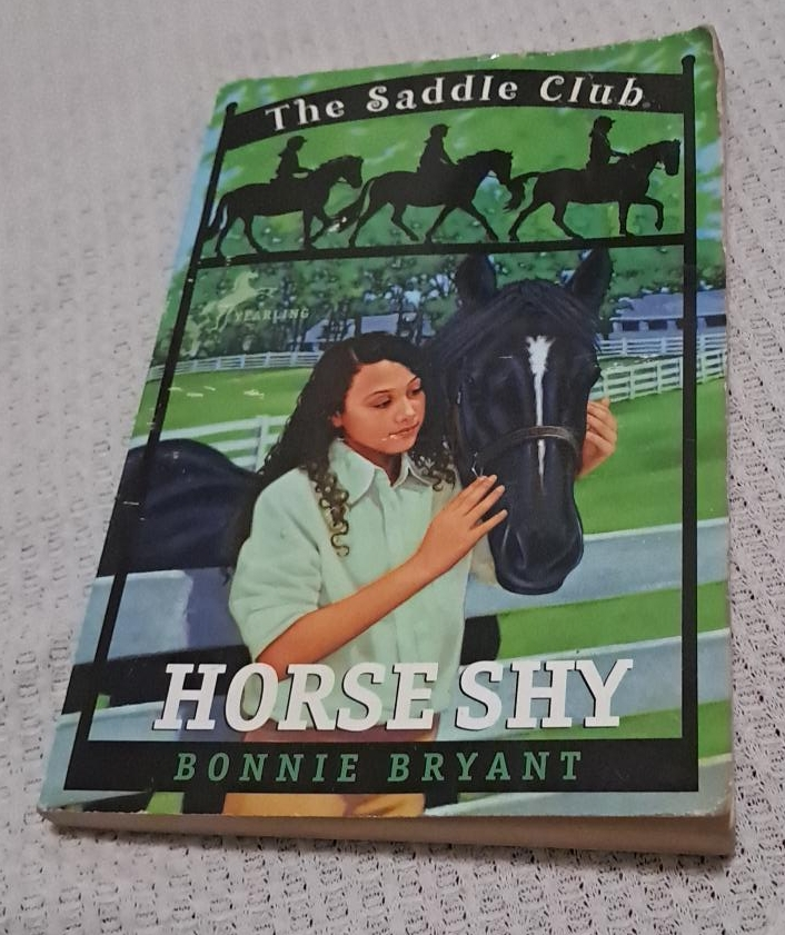 The Saddle Club: Horse Shy by Bonnie Bryant thumbnail