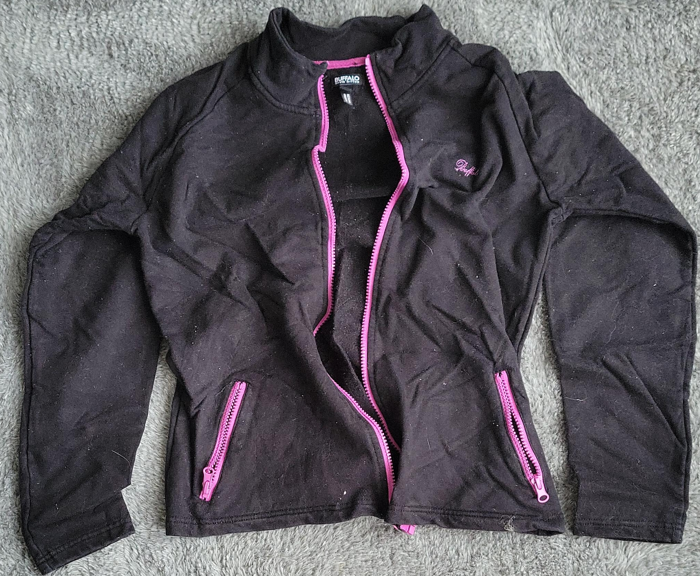 Buffalo Black Full Zip Jacket