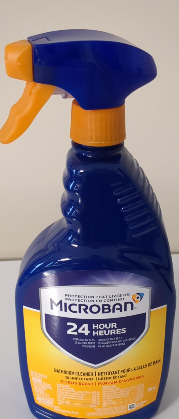 Microban Bathroom Cleaner thumbnail