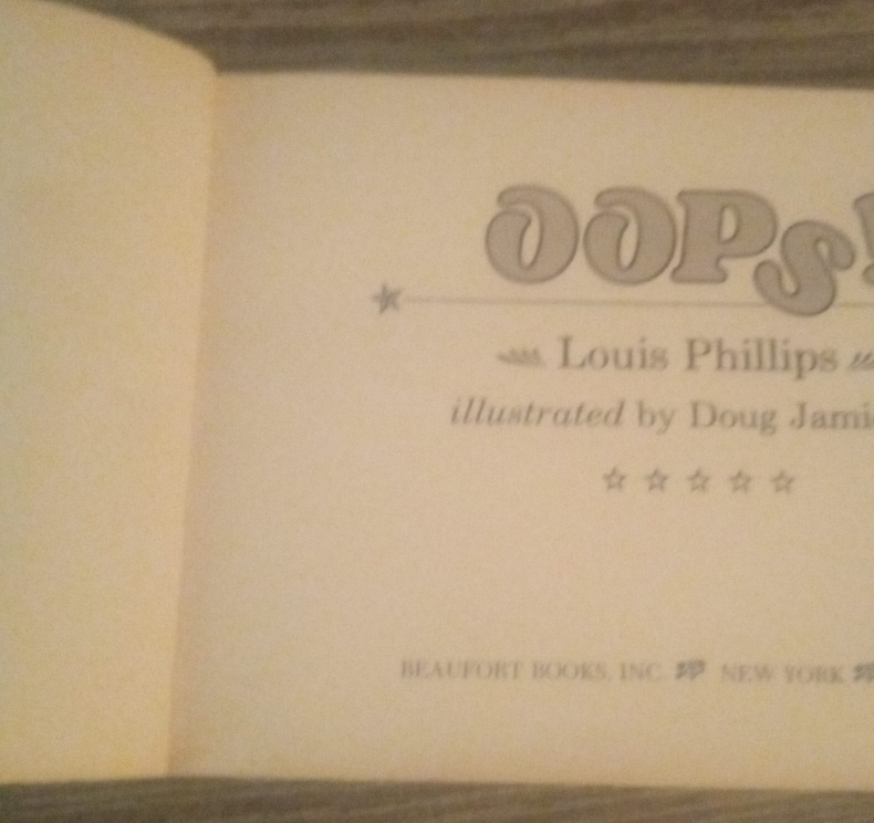 Oops! by Louis Phillips thumbnail