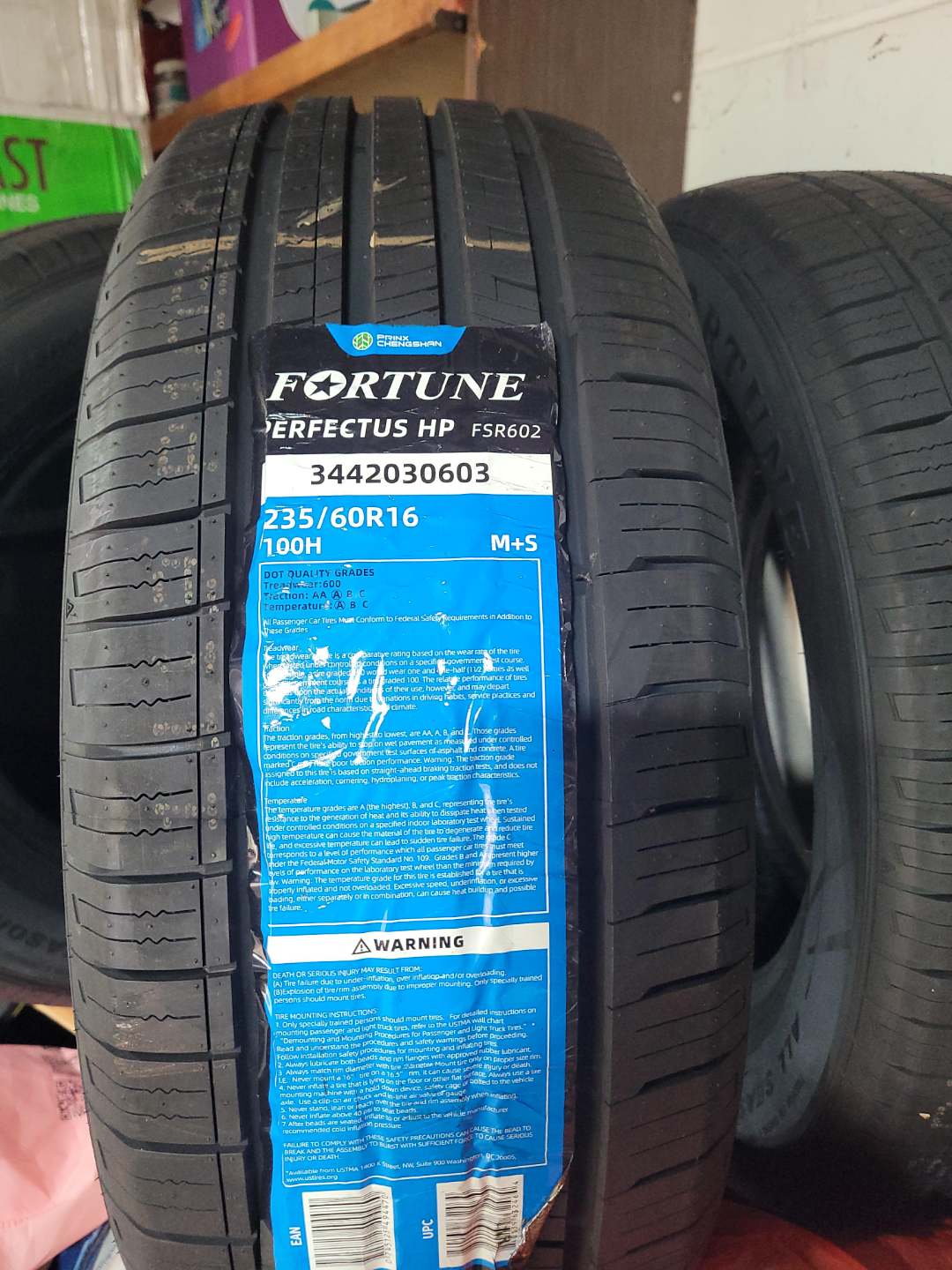 Fortune Perfectus HP FSR602 Tire