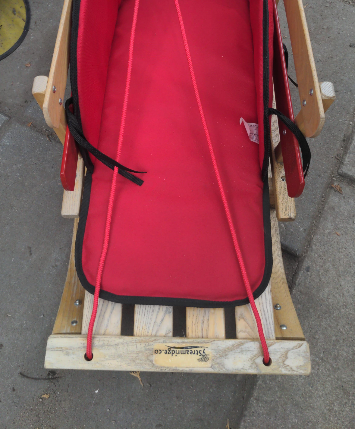 Streamridge Sled with Red Cushion thumbnail