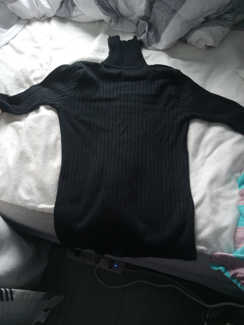 Black Turtleneck Sweater thumbnail