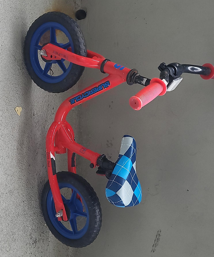 Supercycle Balance Bike - Red & Blue thumbnail