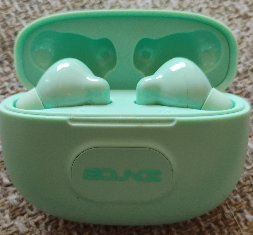 Mint Green Bounce Wireless Earbuds thumbnail