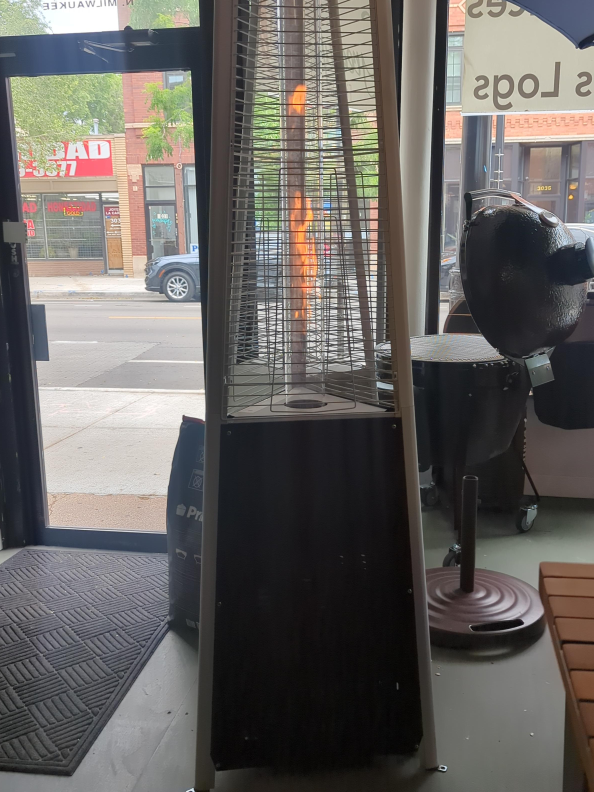 Outdoor Pyramid Flame Heater thumbnail