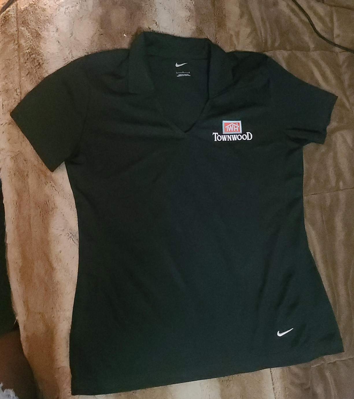 Black Nike Polo Shirt thumbnail