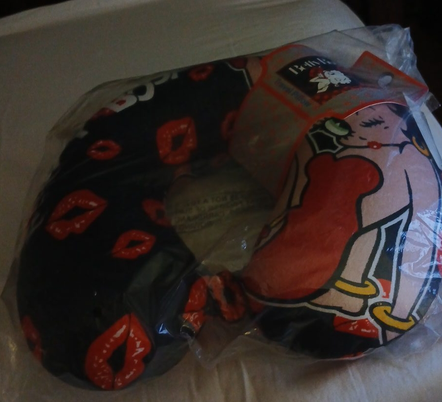 Betty Boop Neck Pillow