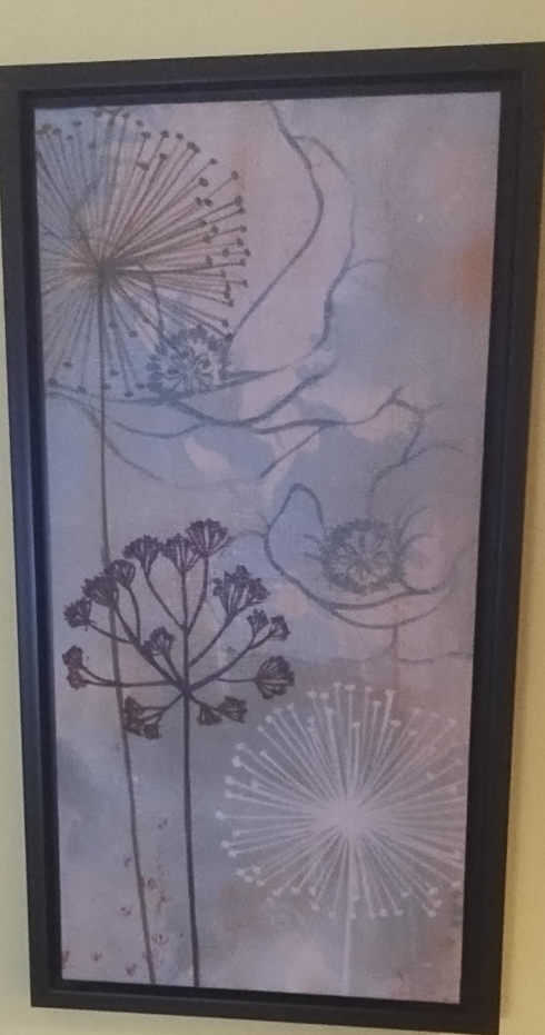 Framed Floral Print Wall Art thumbnail