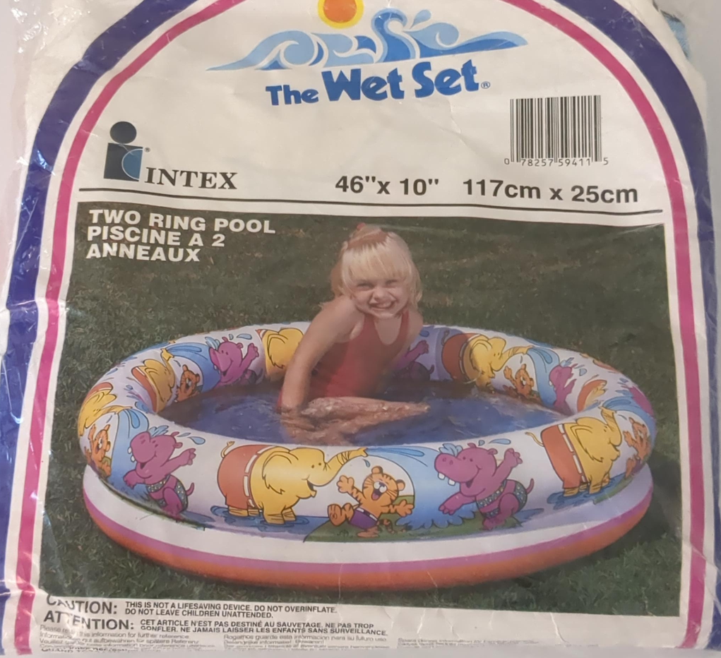 Inflatable Two Ring Pool thumbnail