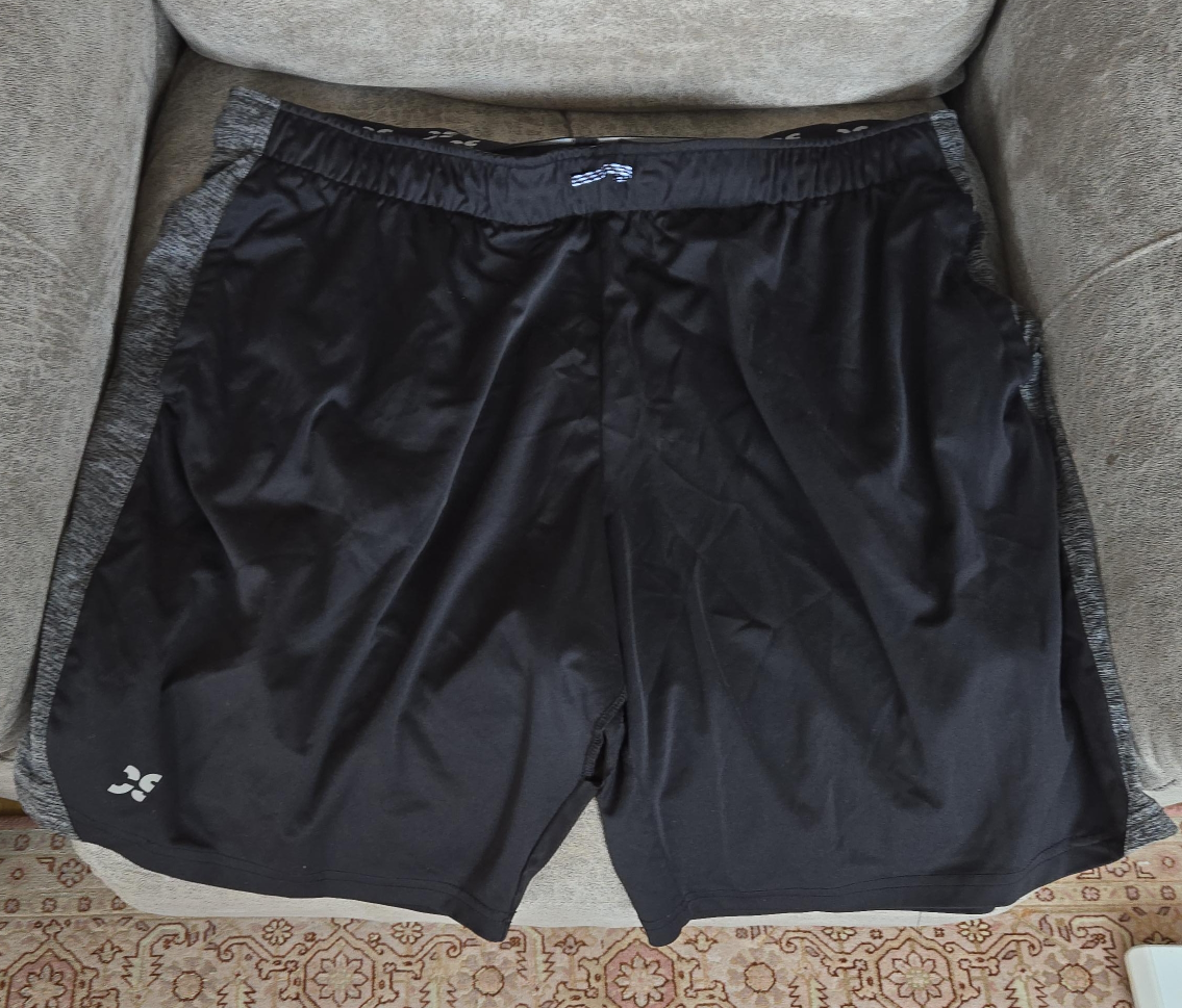City Sports XXL Black Athletic Shorts thumbnail