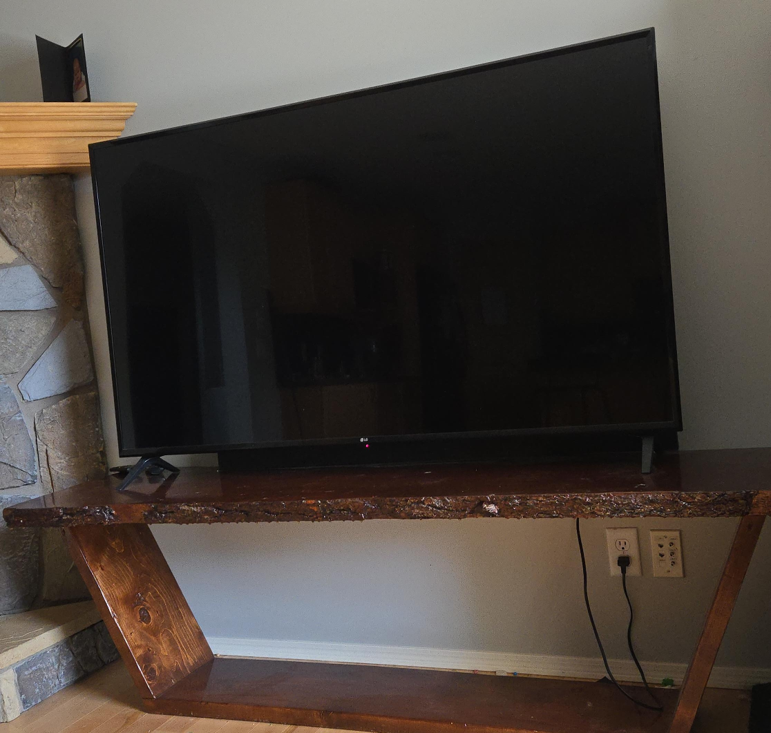 Live Edge wooden coffee table/stand/shelf thumbnail
