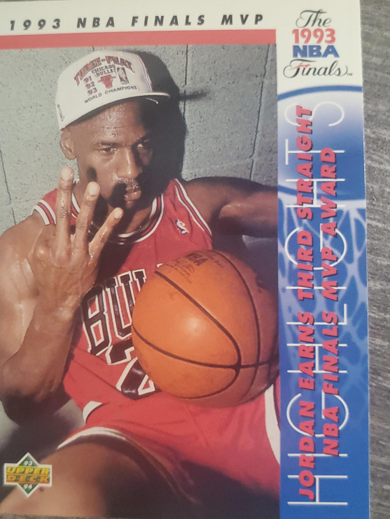 1993 NBA Finals MVP Trading Card thumbnail