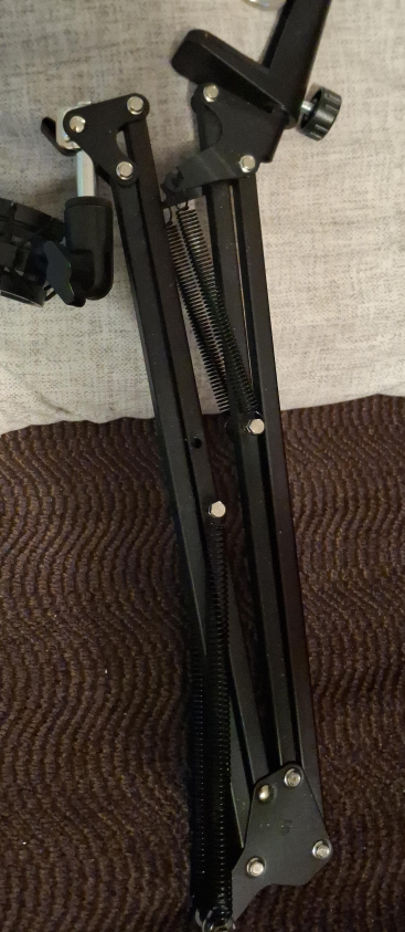 Microphone Scissor Arm Stand - Black thumbnail