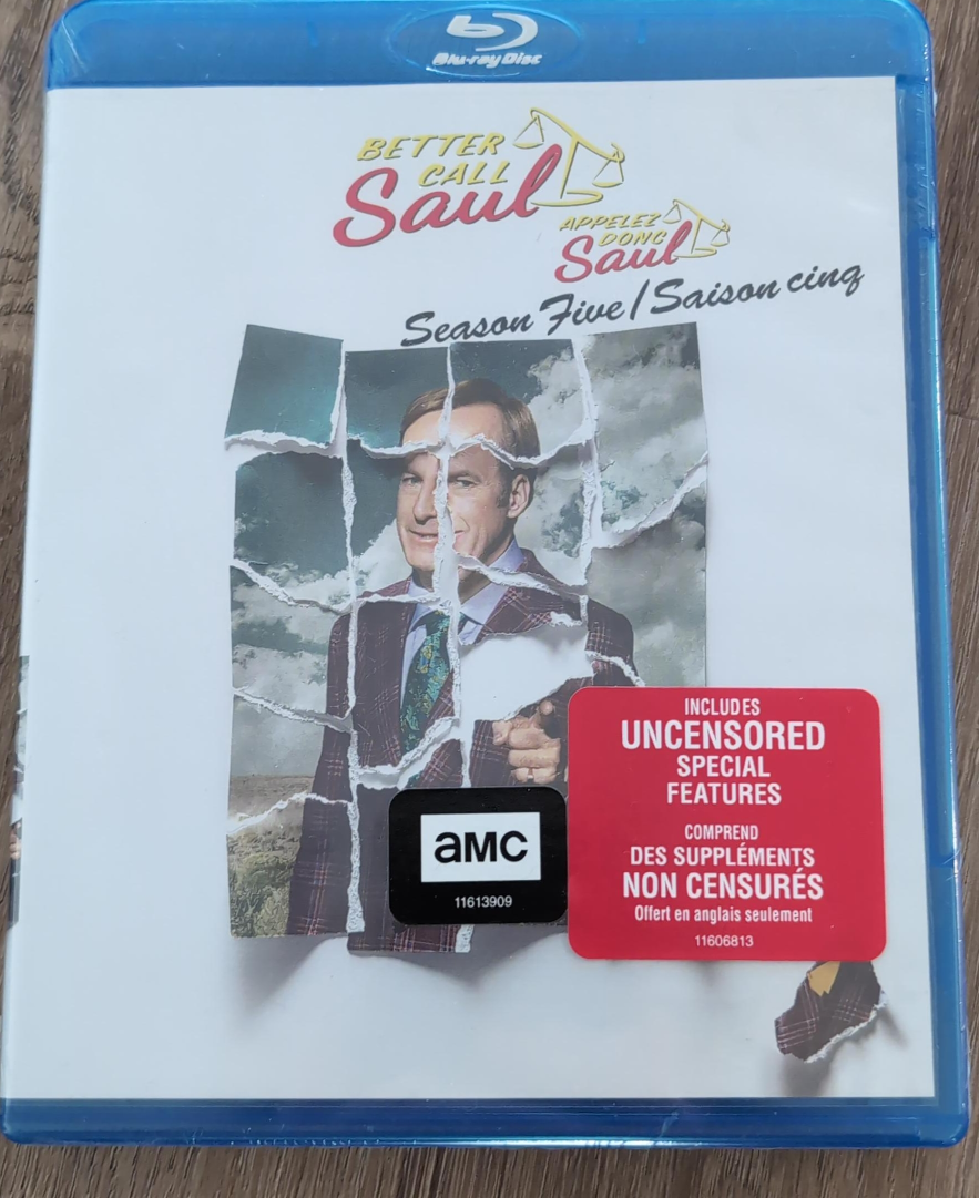 Better Call Saul - Season 5 Blu-Ray Factory Sealed thumbnail