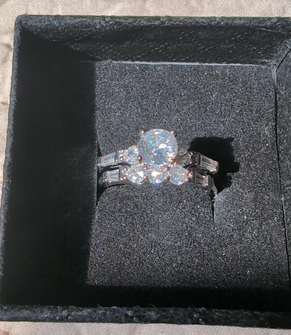Set of Rings in a Black Box thumbnail