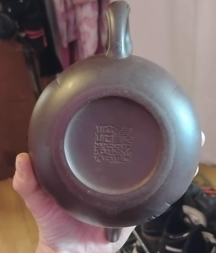 Vintage Brown Ceramic Teapot thumbnail