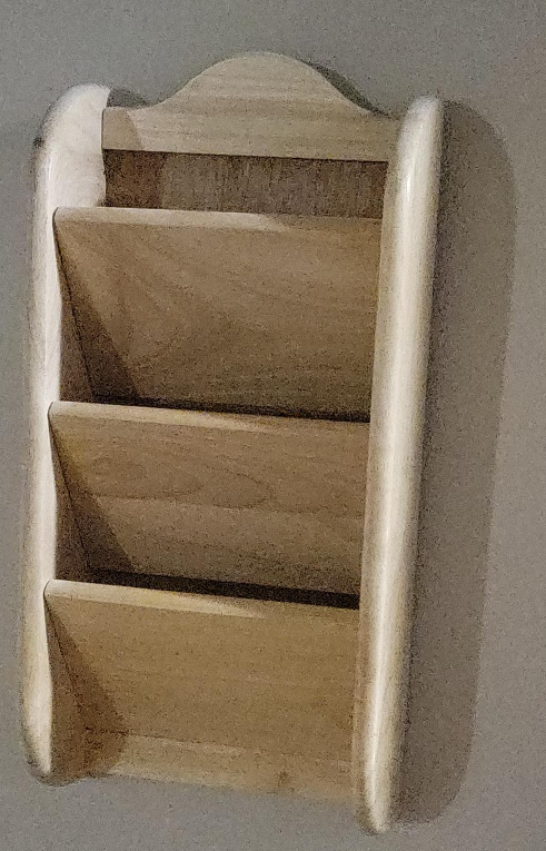 Wooden Wall Mail Sorter Organizer