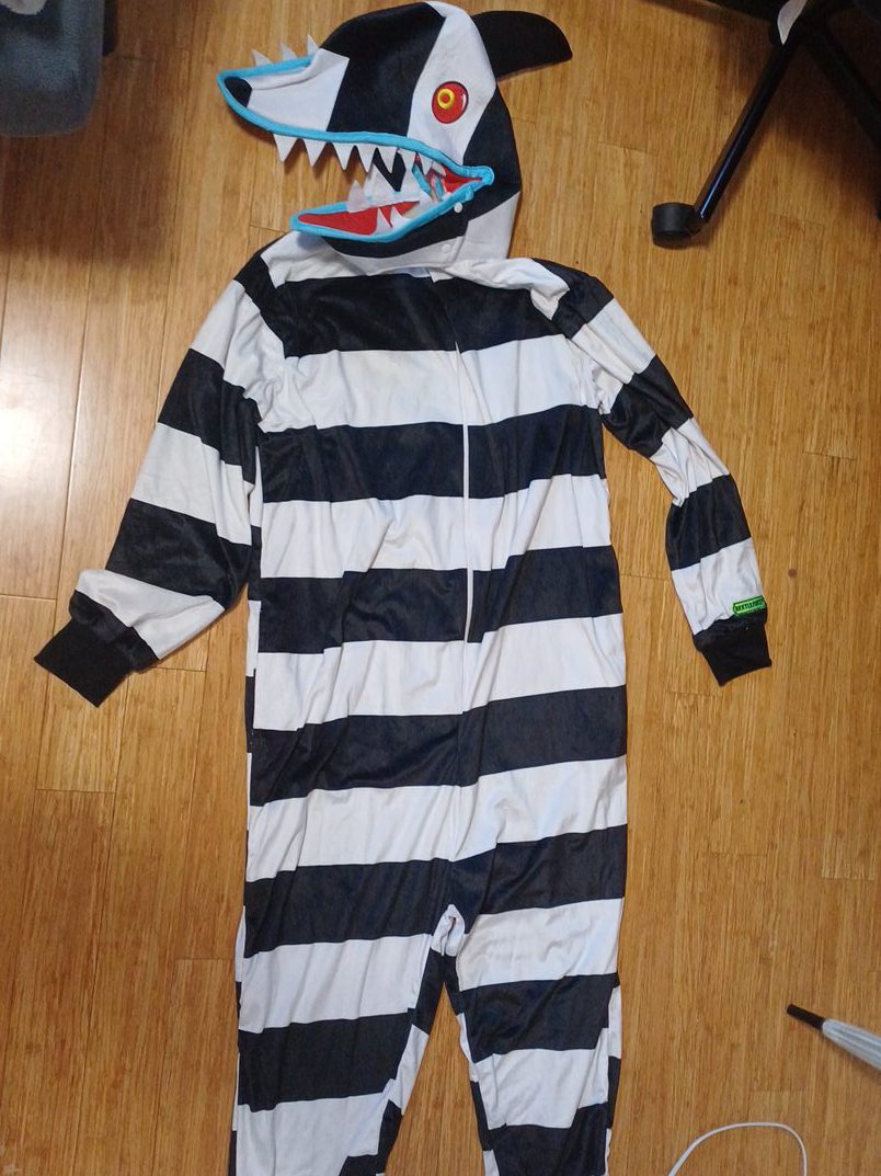 Beetlejuice Sandworm Onesie Jumpsuit thumbnail