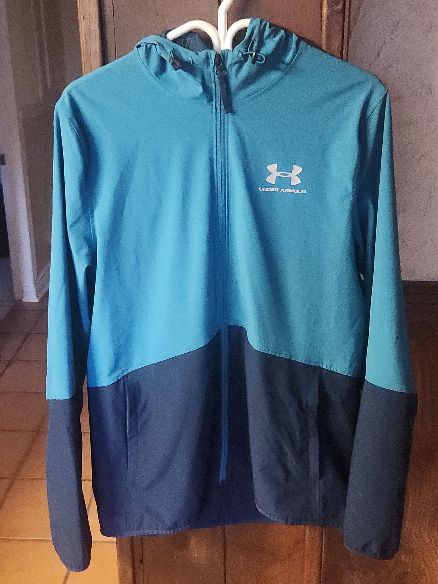 Under Armour Blue & Navy Lightweight Jacket thumbnail