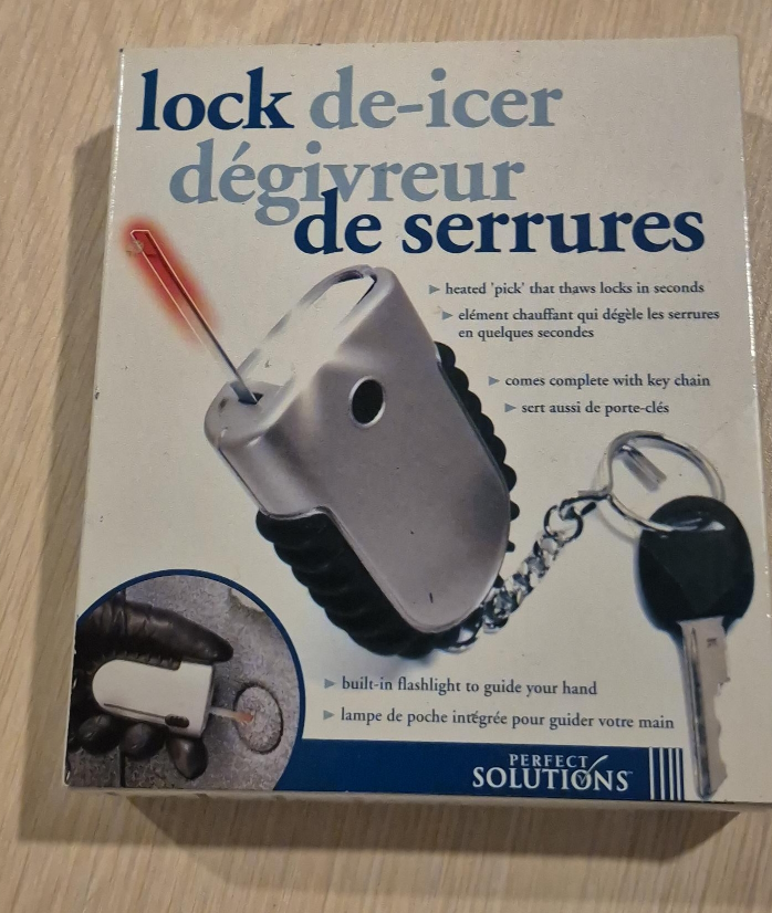 Lock De-Icer Key Chain thumbnail