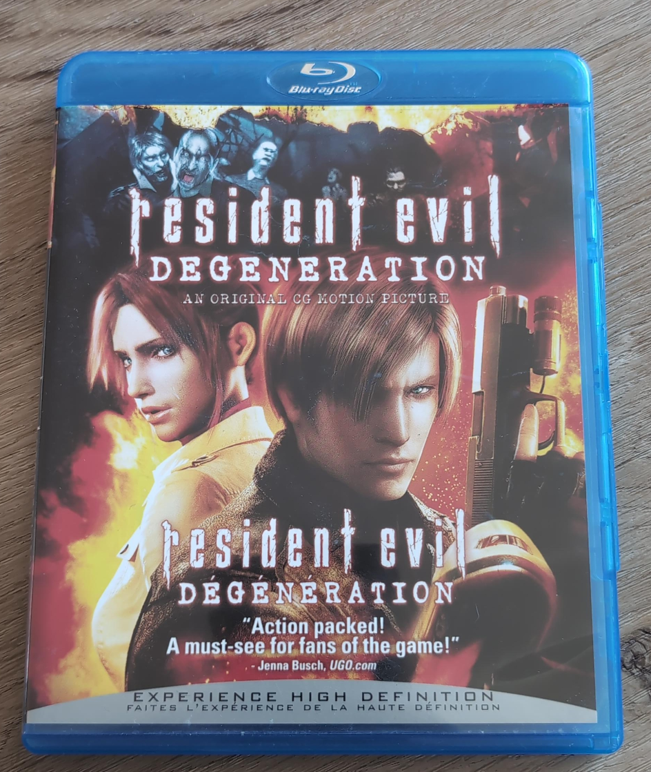 Resident Evil: Degeneration Blu-ray Disc thumbnail