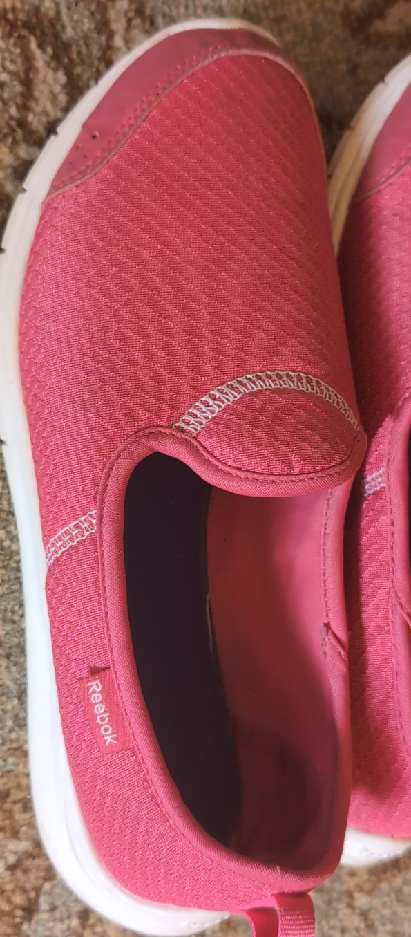 Reebok Pink Slip-On Sneakers thumbnail