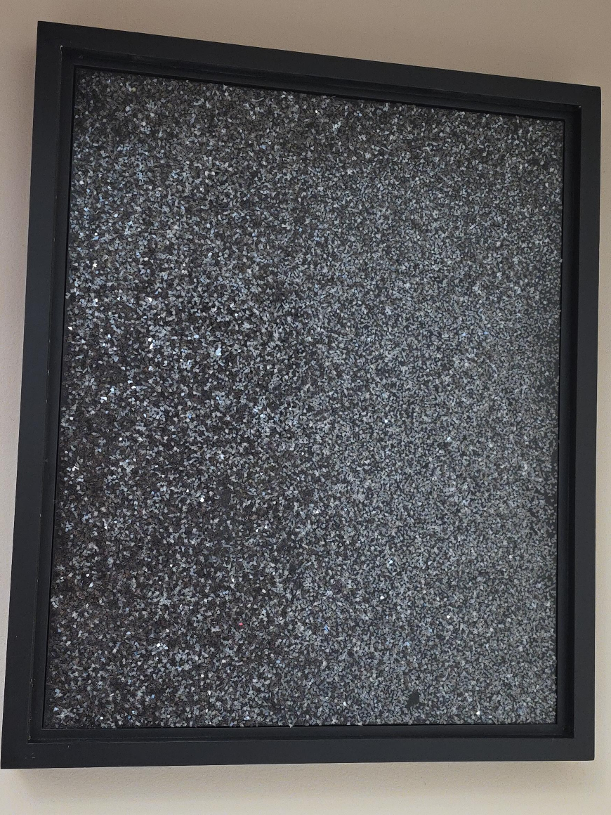 Black Glitter Wall Art thumbnail