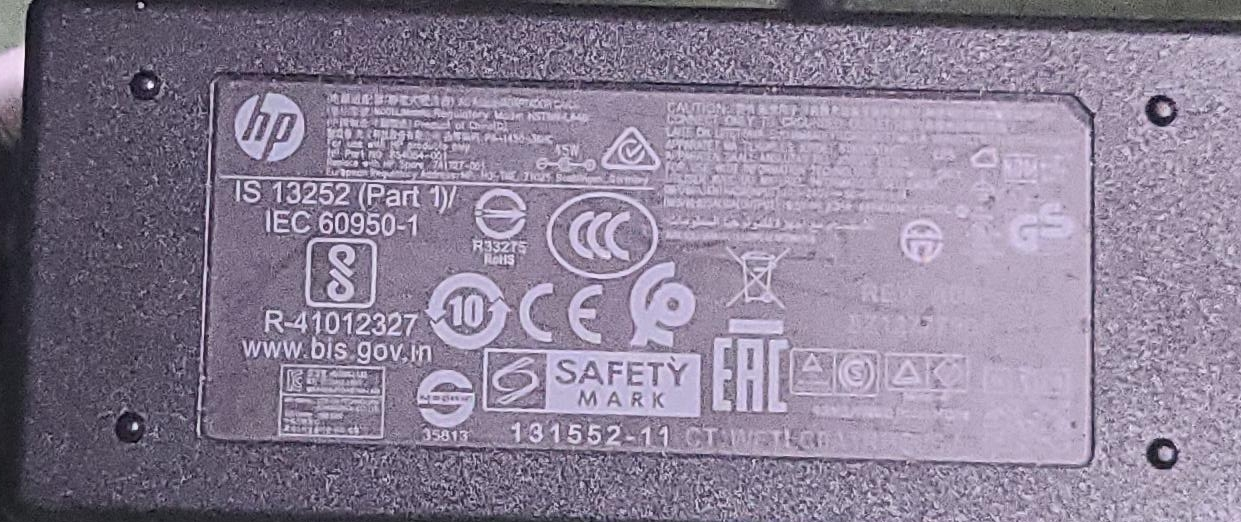 HP Laptop Charger