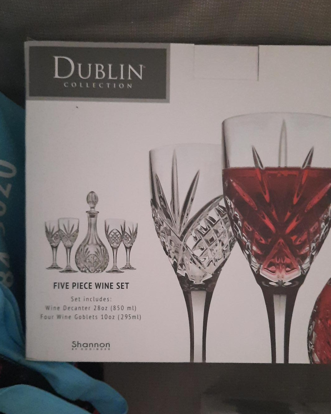Dublin Collection Five Piece Wine Set - New in Box! thumbnail