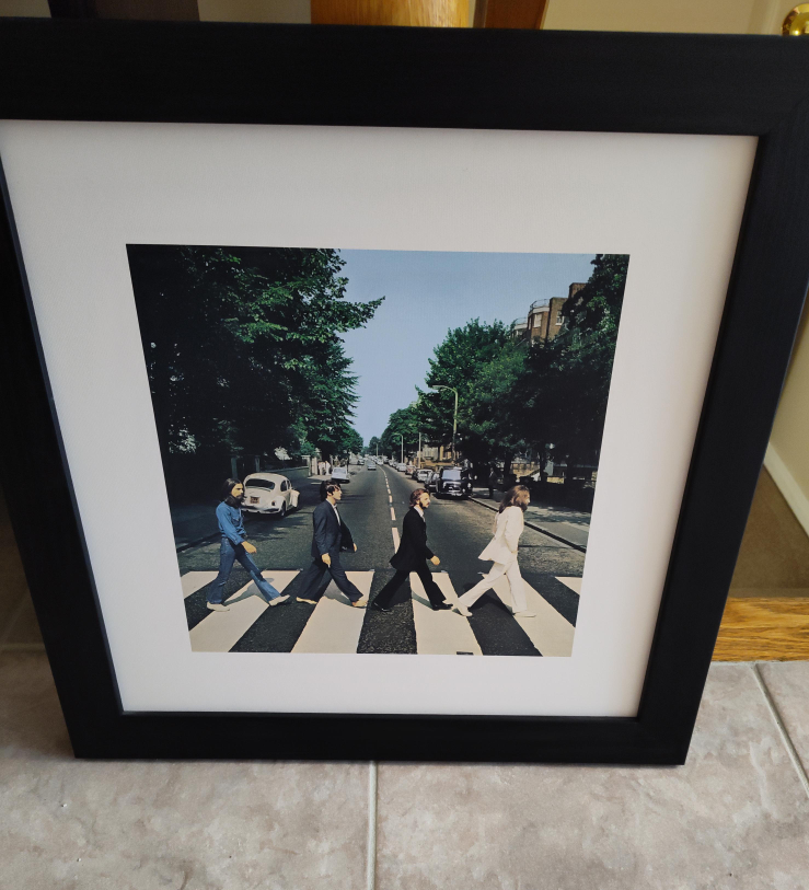 The Beatles Abbey Road Framed Print thumbnail