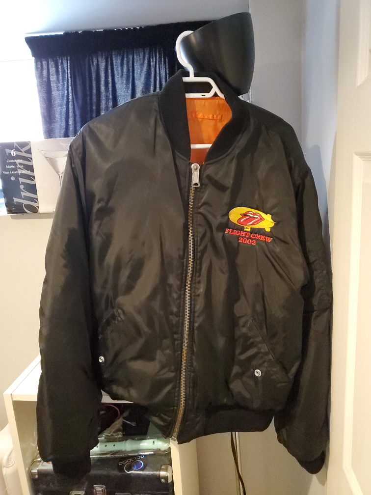 Rolling Stones Flight Crew 2002 Jacket thumbnail