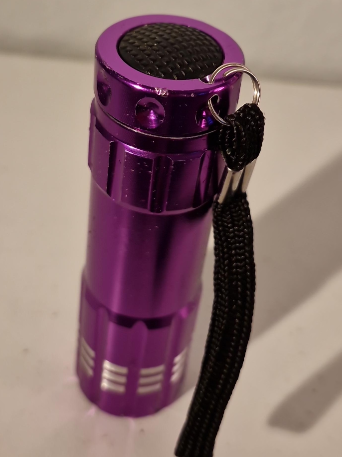 Purple mini flashlight thumbnail