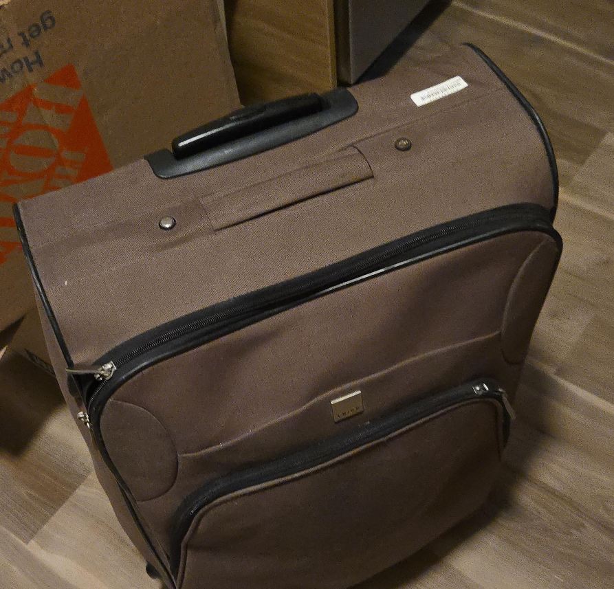 Brown Luggage Suitcase thumbnail