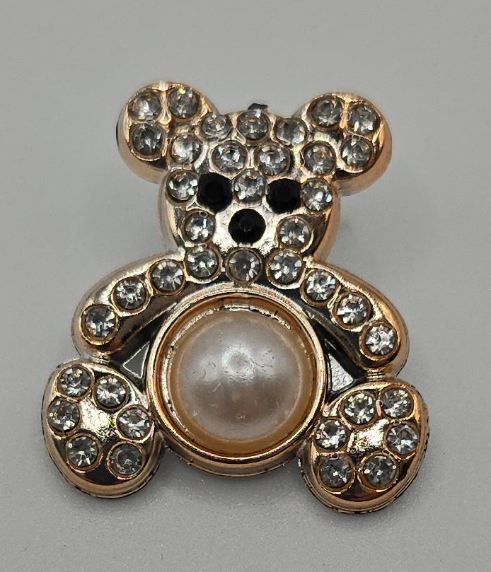 Cute Teddy Bear Brooch Pin thumbnail