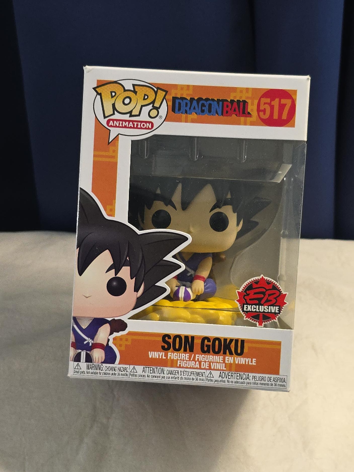 Funko Pop! Dragon Ball Z Son Goku #517 EB Exclusive thumbnail