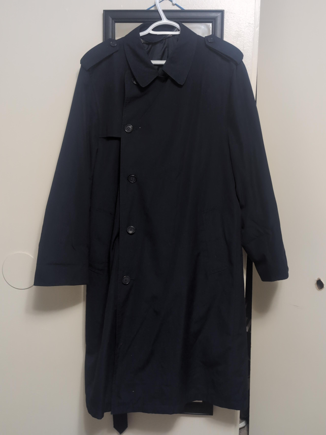Classic Navy Trench Coat thumbnail