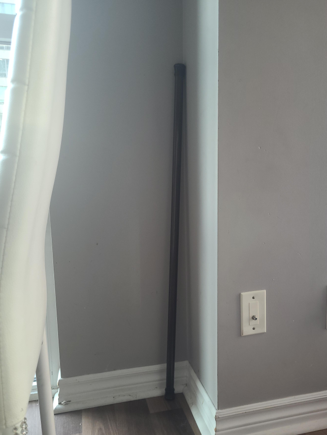 Extendable Closet Rod - 40 to 75 inches thumbnail
