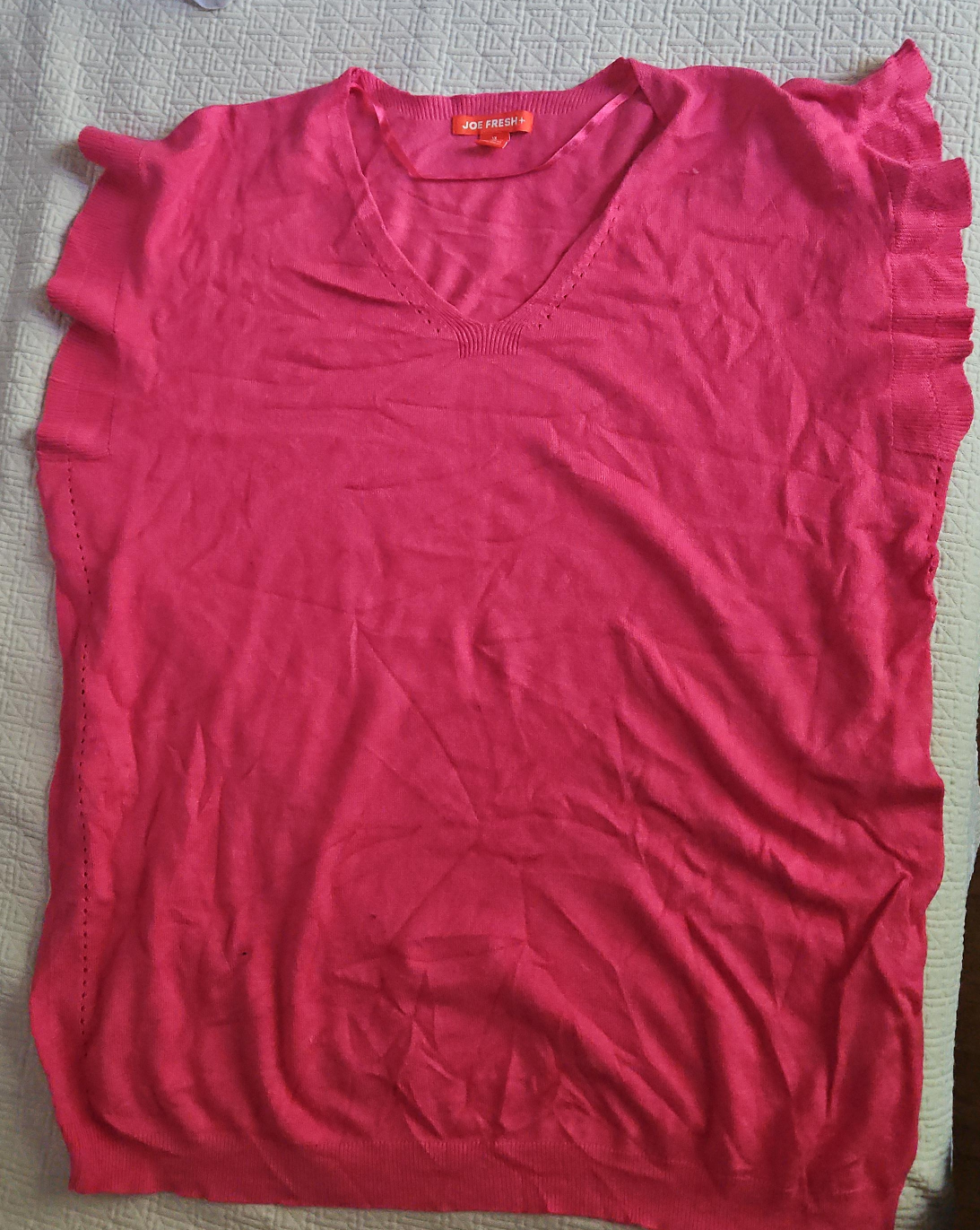 Joe Fresh pink sweater size XL - Vic Park & St. Clair thumbnail