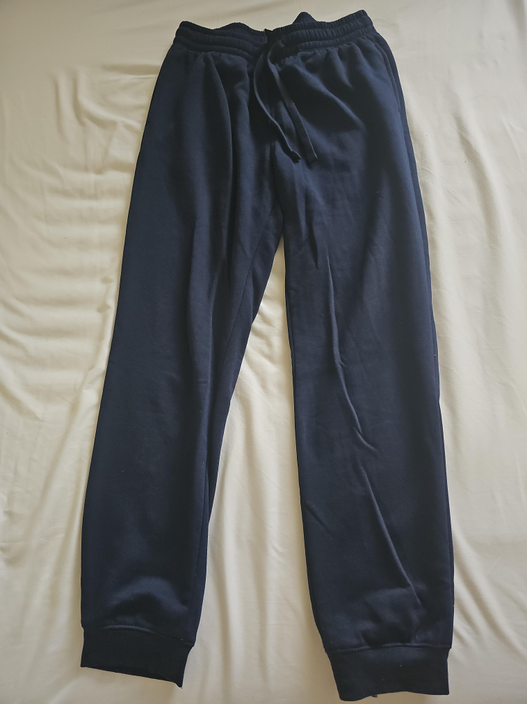 H&M Regular Fit Blue Joggers - Size M thumbnail