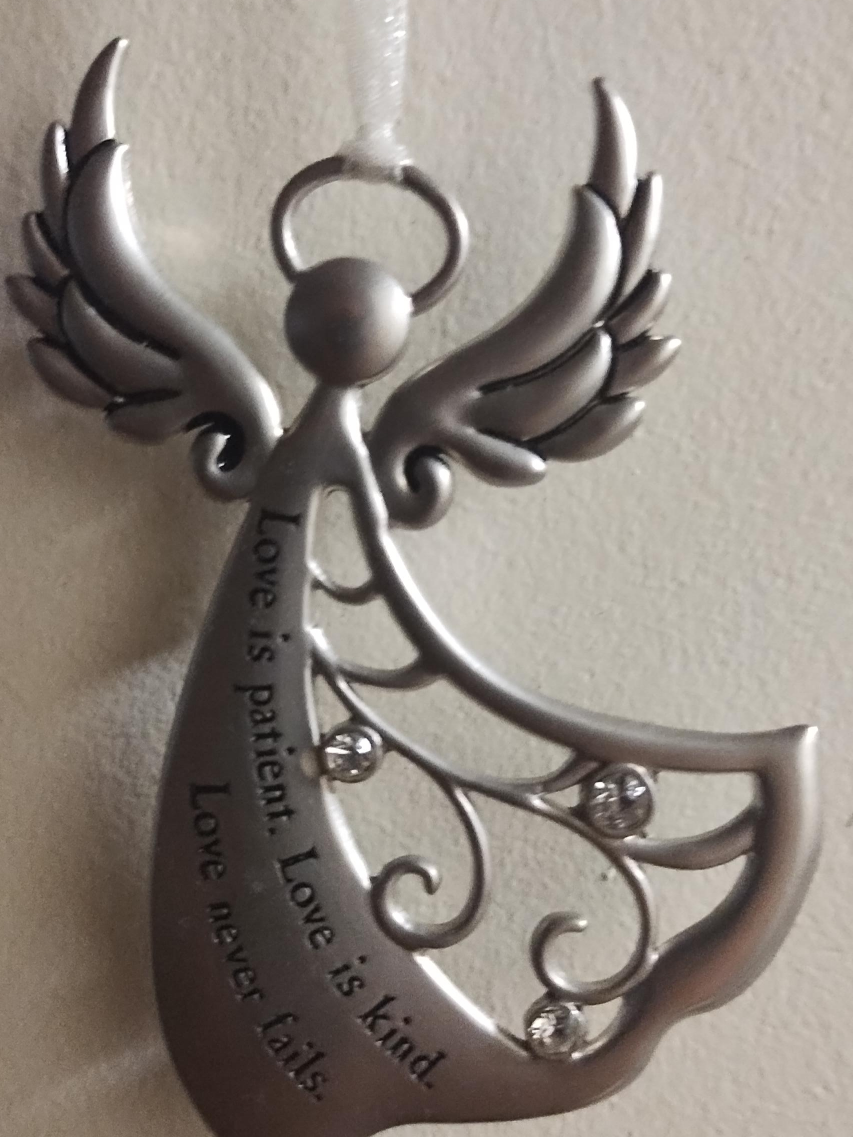 Angel Ornament - Love is Patient thumbnail