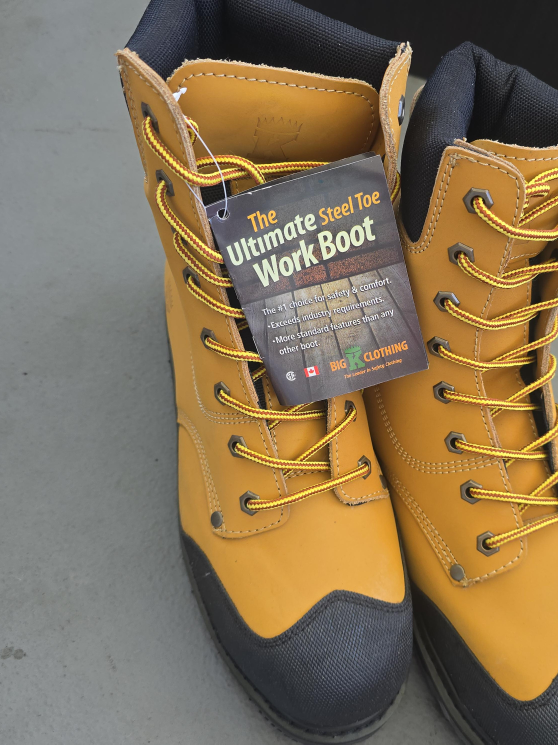 BIG K CLOTHING The Ultimate Steel Toe Work Boot
