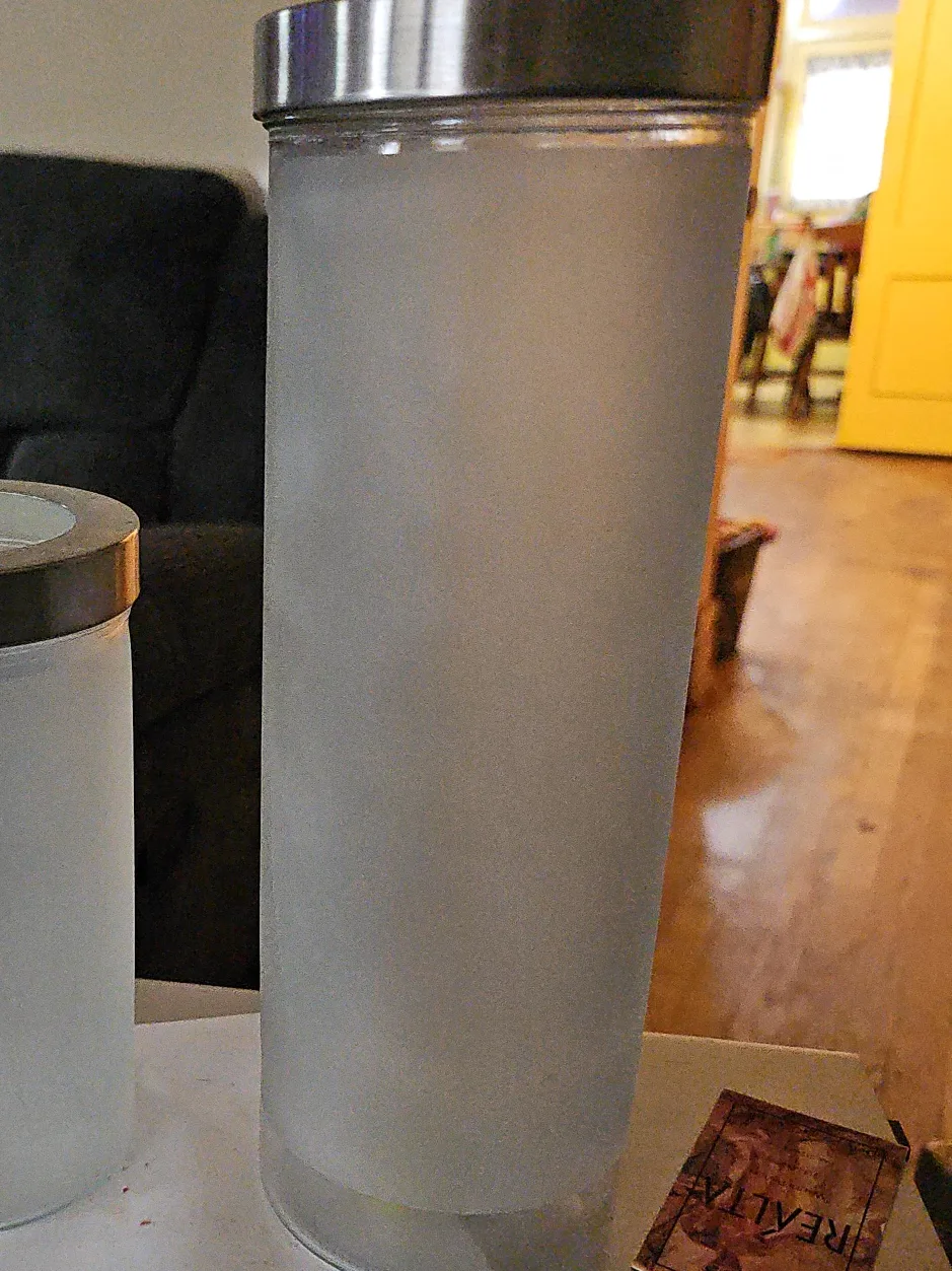 Set of two IKEA Storage Cannisters with Lids