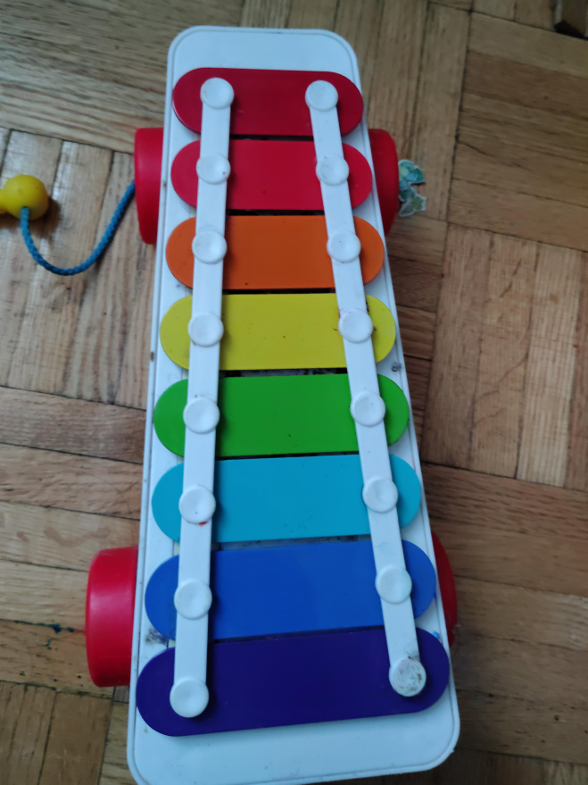 Vintage Fisher-Price Xylophone Pull Toy thumbnail