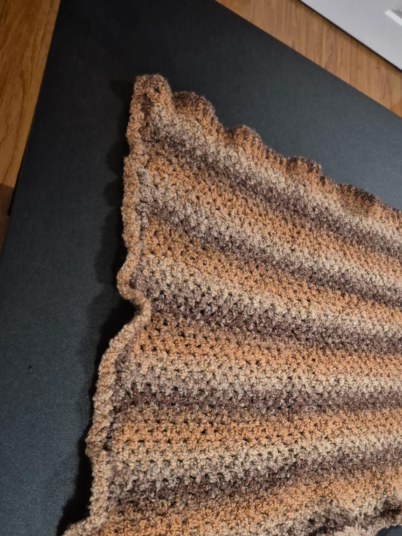 Handmade Crocheted Baby Blanket thumbnail