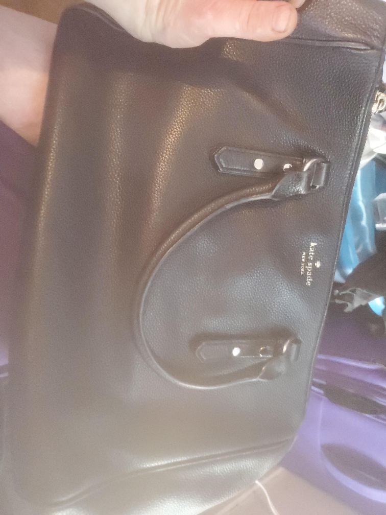Kate Spade Black Leather Handbag thumbnail