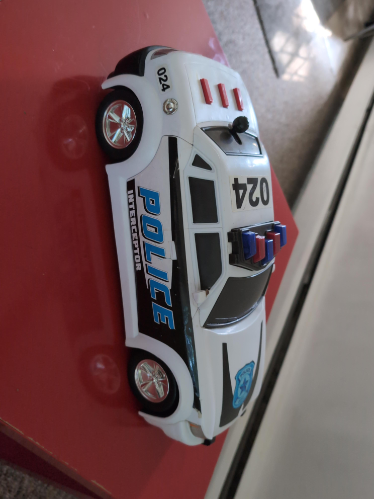 Toy Police Interceptor Car thumbnail
