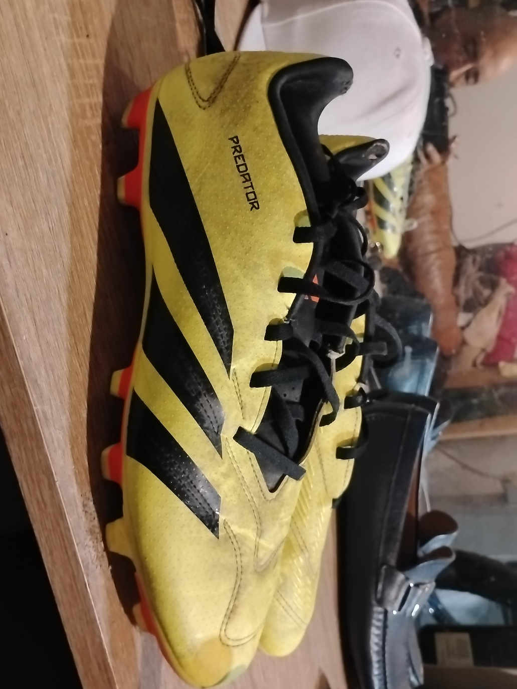 Adidas Predator Soccer Cleats - Yellow thumbnail