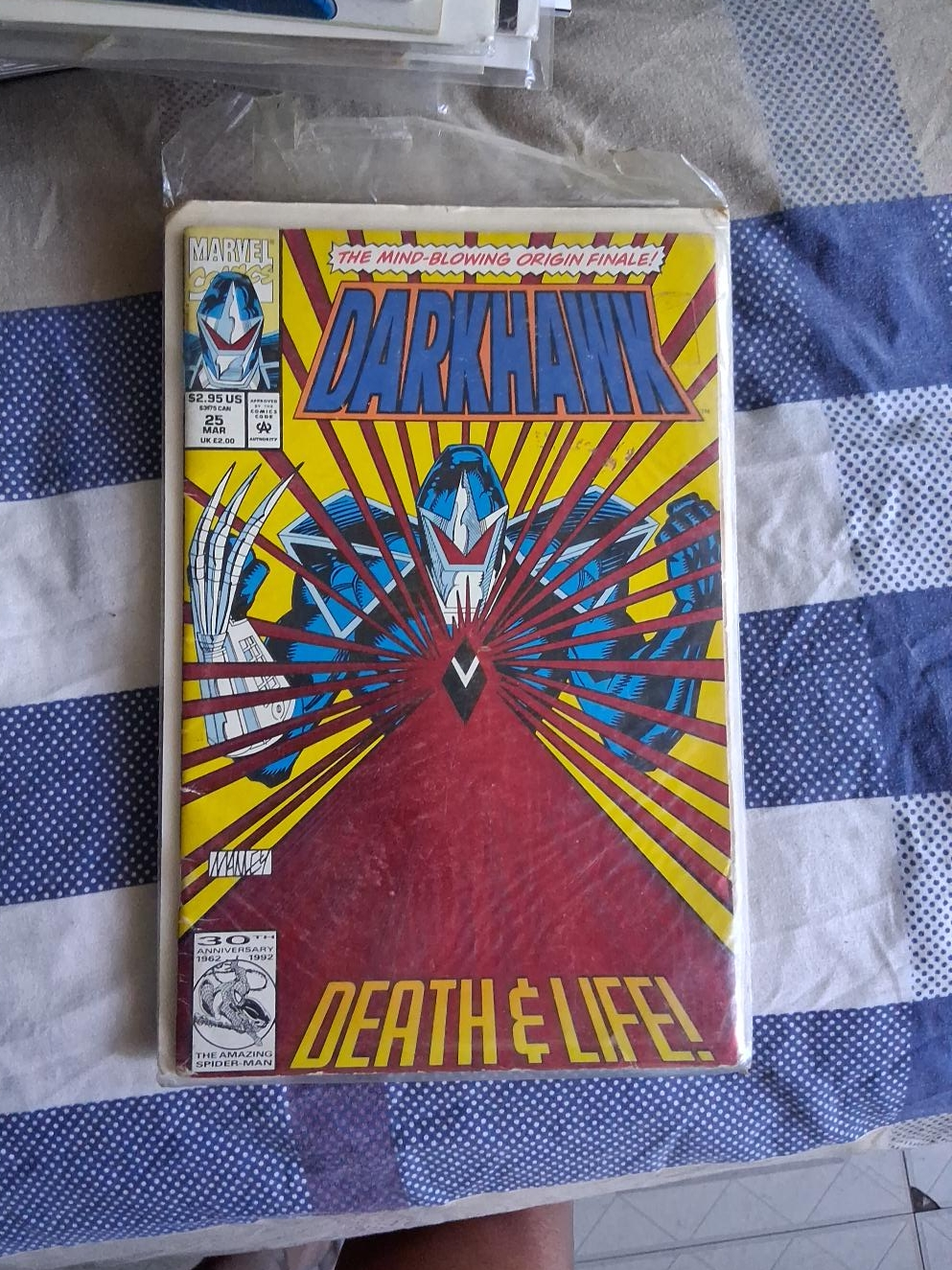 Darkhawk: Death & Life! Marvel Comic Book thumbnail