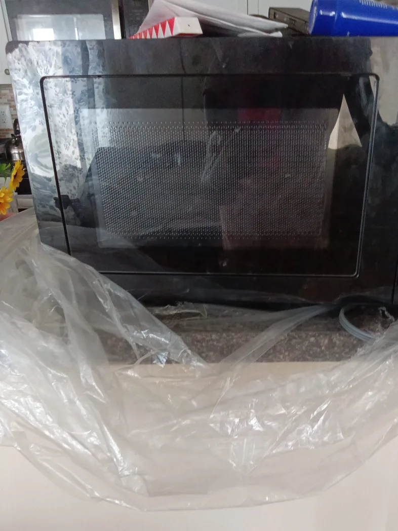 Black Microwave Oven